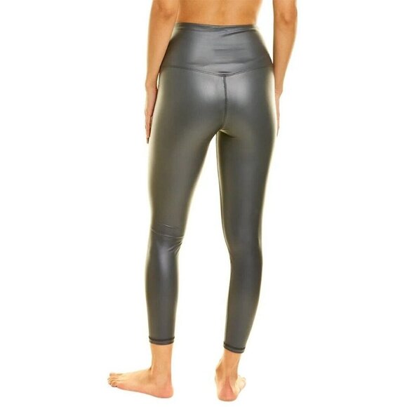 x by Gottex BNWOT Womens Leather Gray Leggings - Picture 2 of 4
